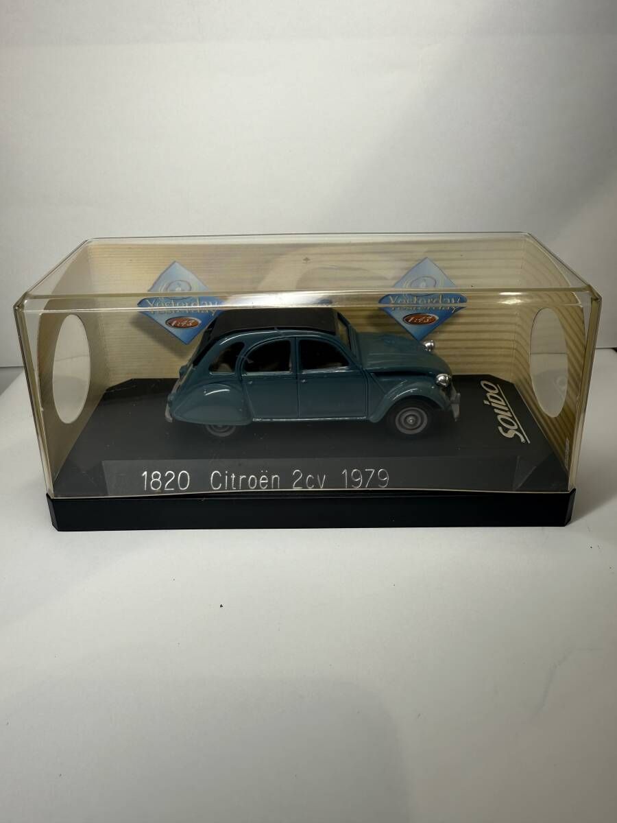 Solido ソリド製『シトロエン 2CV 1979』ダイキャストミニカー 1/43