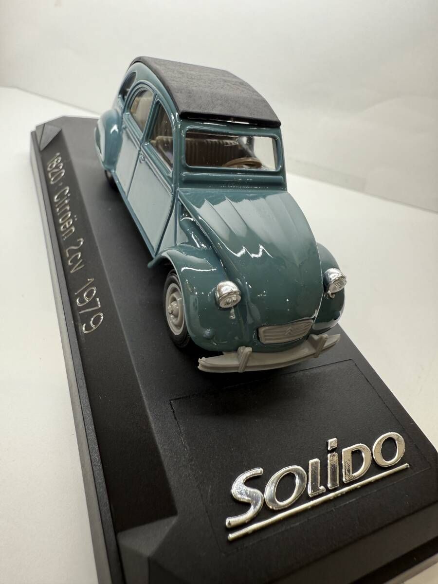 Solido ソリド製『シトロエン 2CV 1979』ダイキャストミニカー 1/43