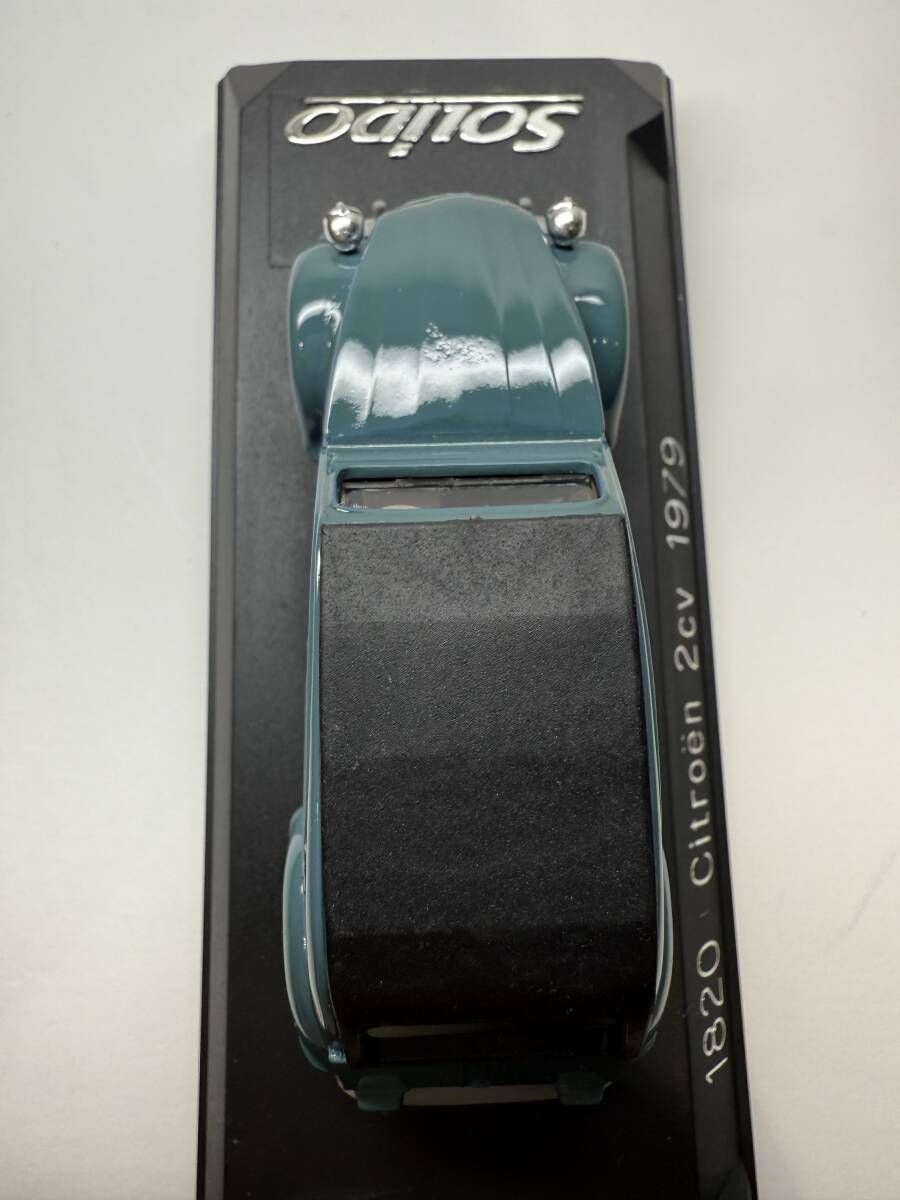 Solido ソリド製『シトロエン 2CV 1979』ダイキャストミニカー 1/43