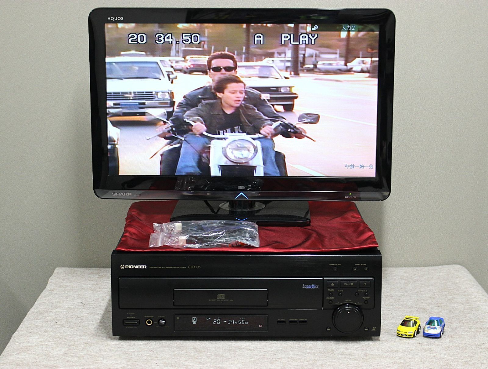 PIONNER CD/LDコンパチブルレーザーディスクプレーヤーCLD-05 HDMI出力