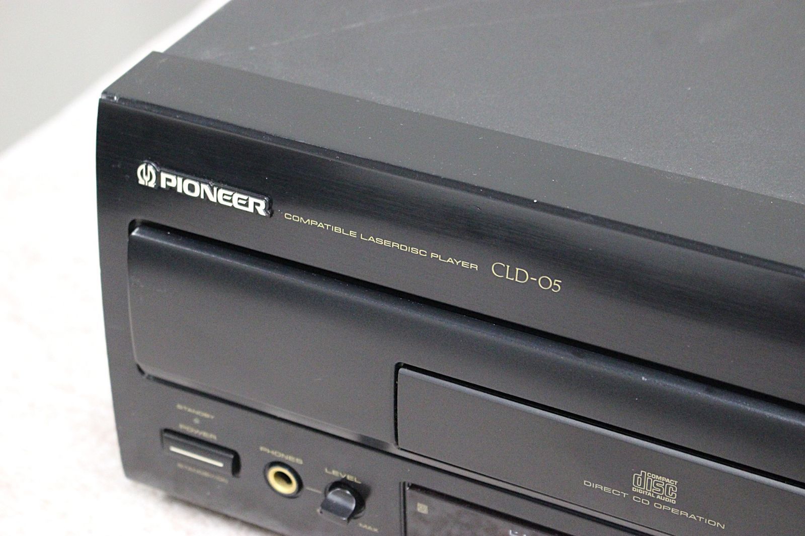 PIONNER CD/LDコンパチブルレーザーディスクプレーヤーCLD-05 HDMI出力