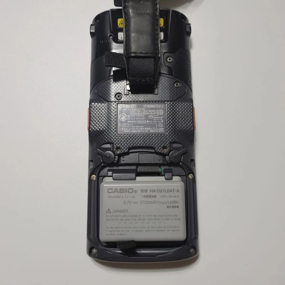 美品】CASIO ハンディターミナル IT-G500-C21J（大容量バッテリー