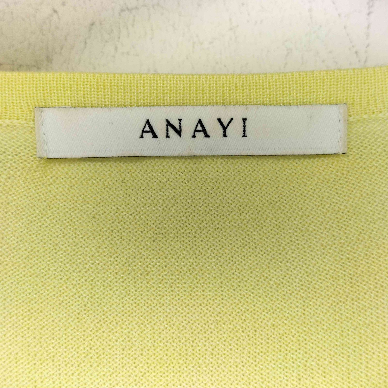 アナイ ANAYI ミモザ刺繍カーディガン レディース JPN：38 - メルカリ