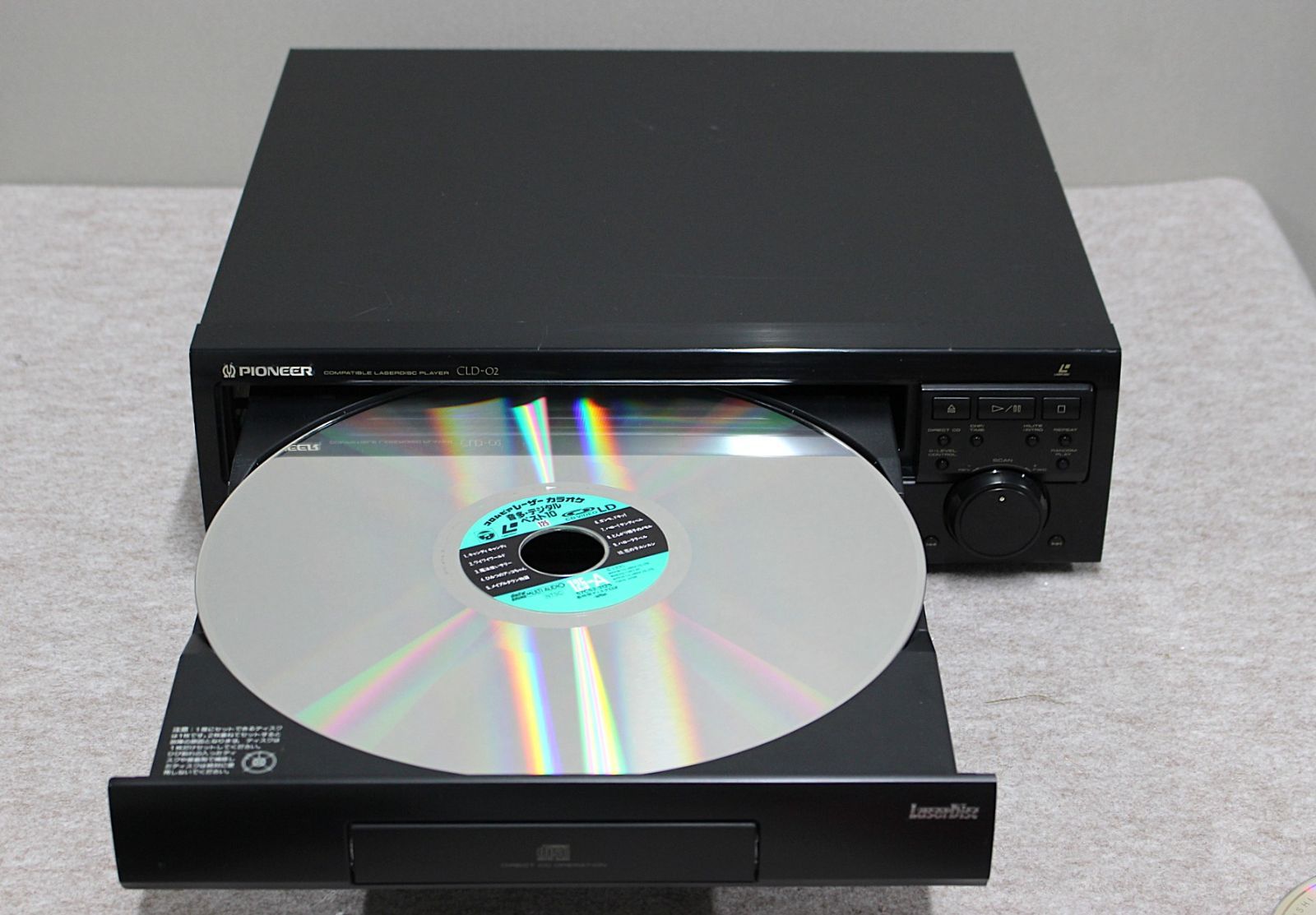 PIONNER CD/LDコンパチブルレーザーディスクプレーヤーCLD-02 HDMI出力