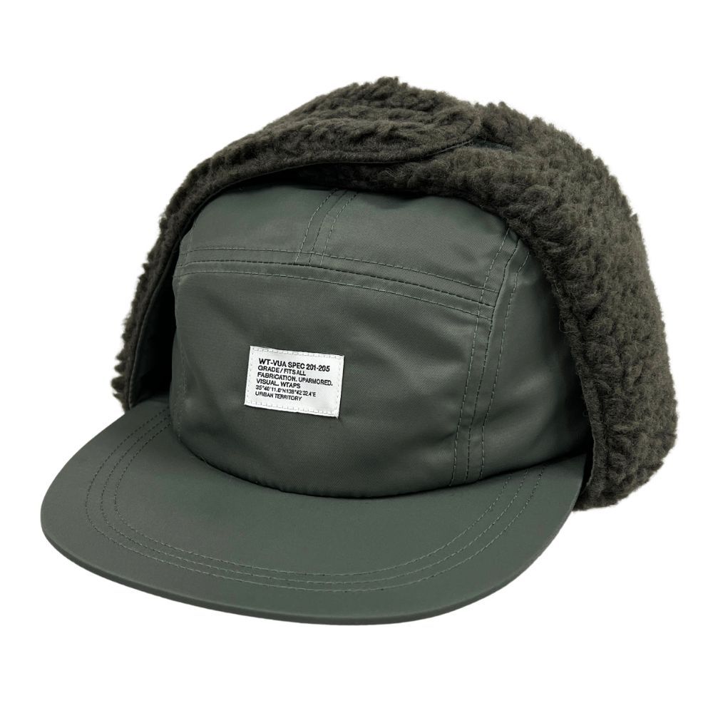 WTAPS ダブルタップス 25AW AVT / CAP / NYLON. SATIN. CORDURA イヤーマフ ボア キャップ オリーブ サイズ 3 正規品 / 53976 WTAPS ダブルタップス 25AW AVT / CAP / NYLON. SATIN. CORDURA