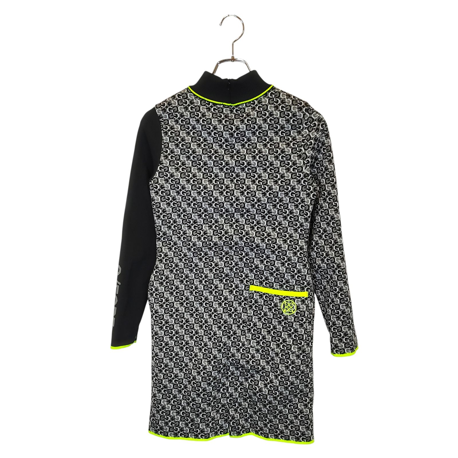 G/FORE ジーフォア ゴルフ ロゴ総柄 ニット ワンピース 073215762-0005