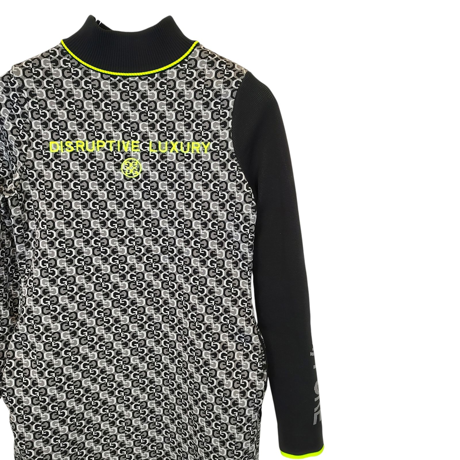 G/FORE ジーフォア ゴルフ ロゴ総柄 ニット ワンピース 073215762-0005