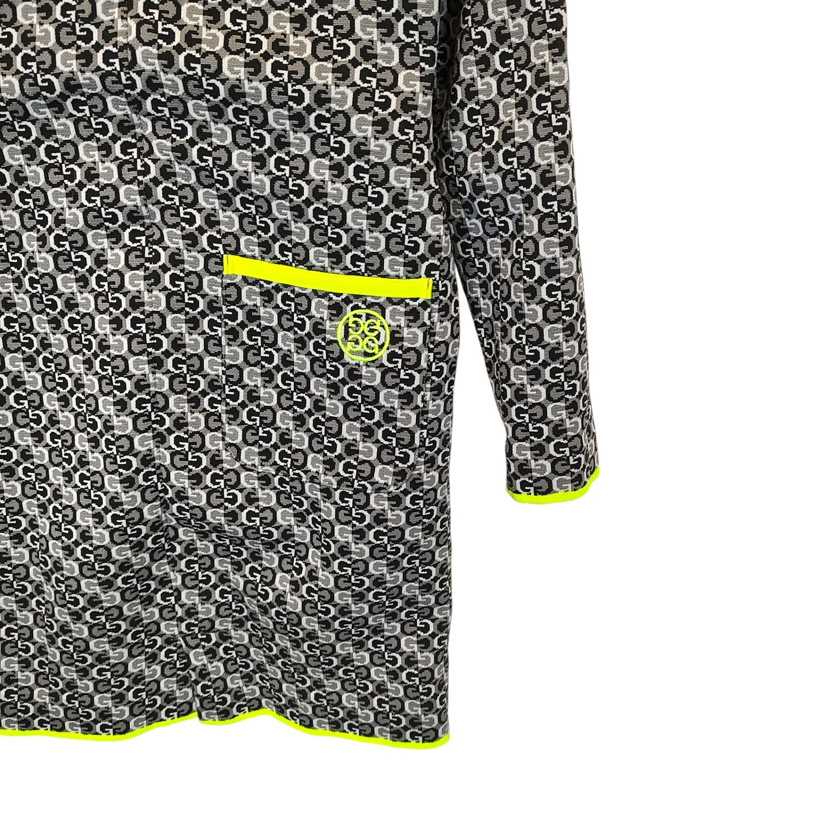 G/FORE ジーフォア ゴルフ ロゴ総柄 ニット ワンピース 073215762-0005