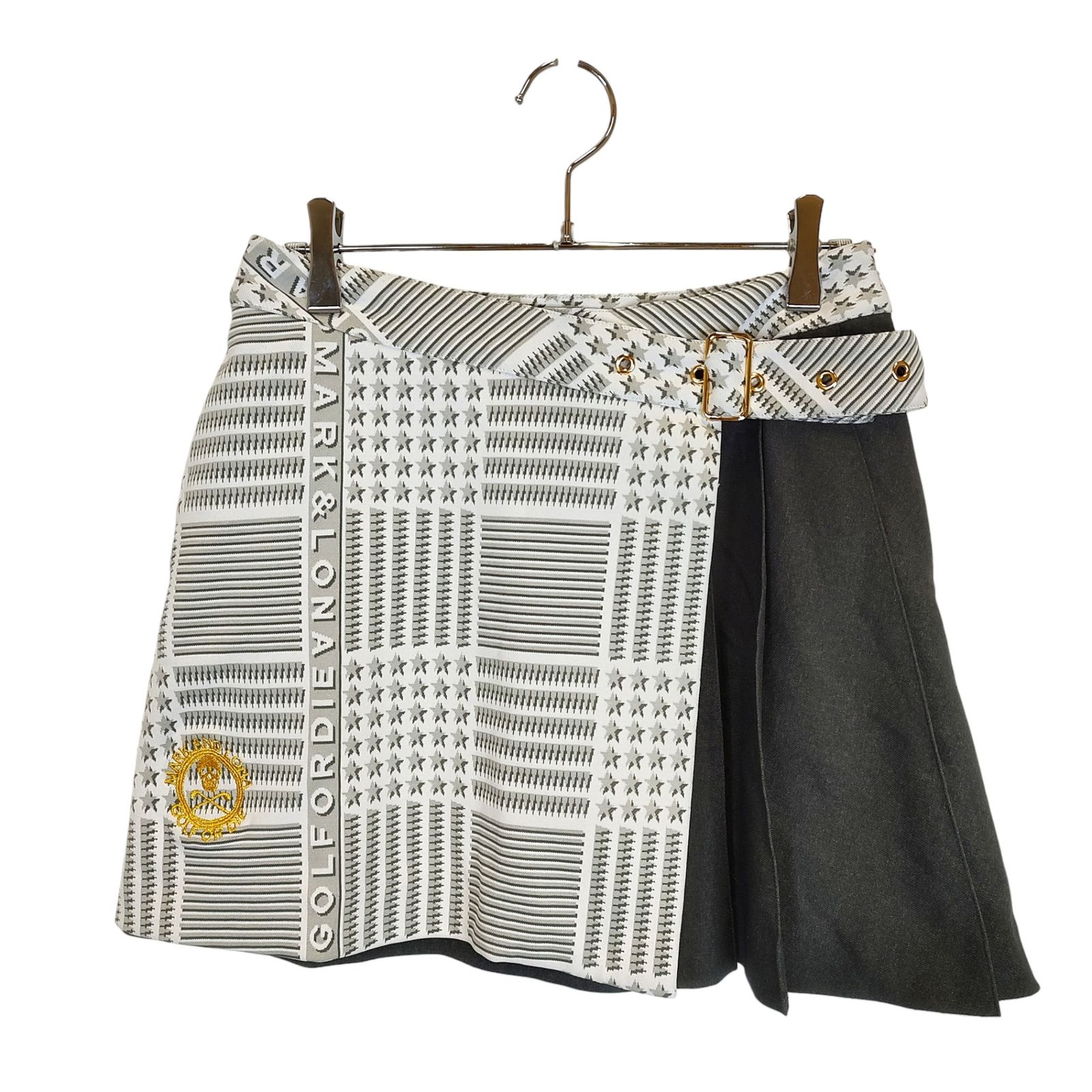 MARK&LONA マークアンドロナ ゴルフ ラップ プリーツ スカート