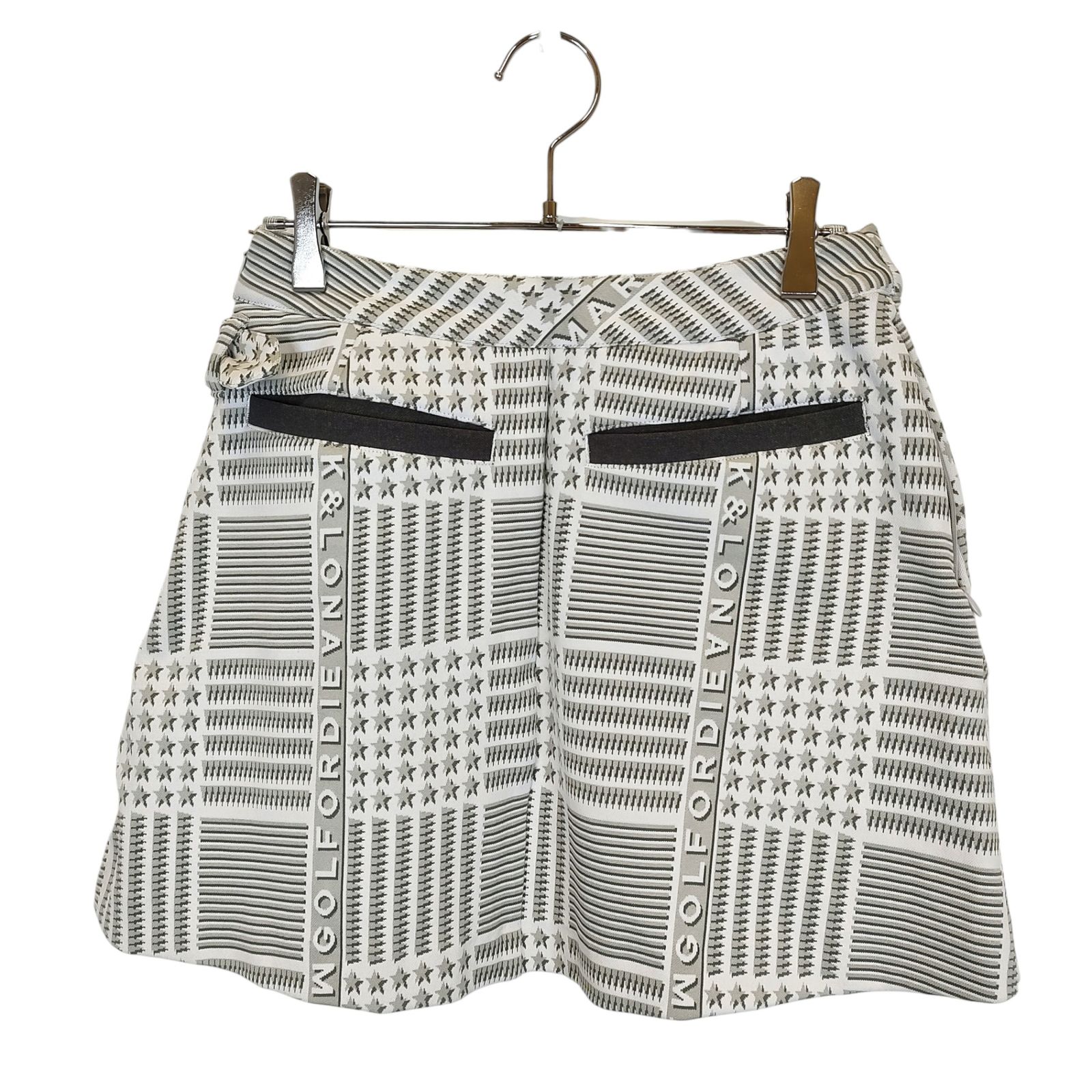 MARK&LONA マークアンドロナ ゴルフ ラップ プリーツ スカート