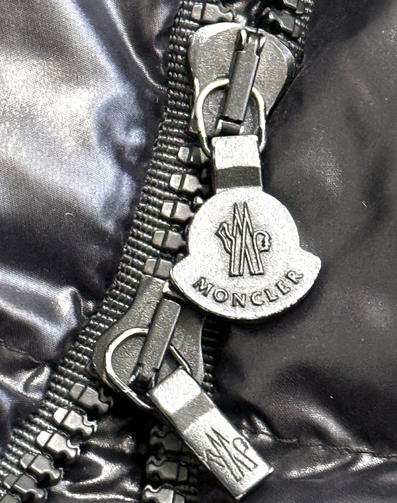 極美品 MONCLER モンクレール Moka ロングダウンジャケット BLACK 