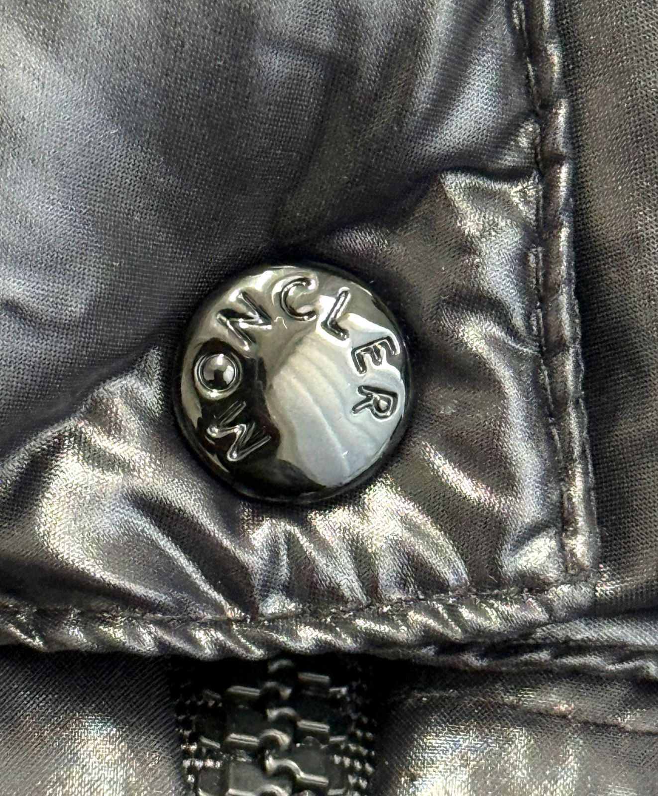 極美品 MONCLER モンクレール Moka ロングダウンジャケット BLACK 