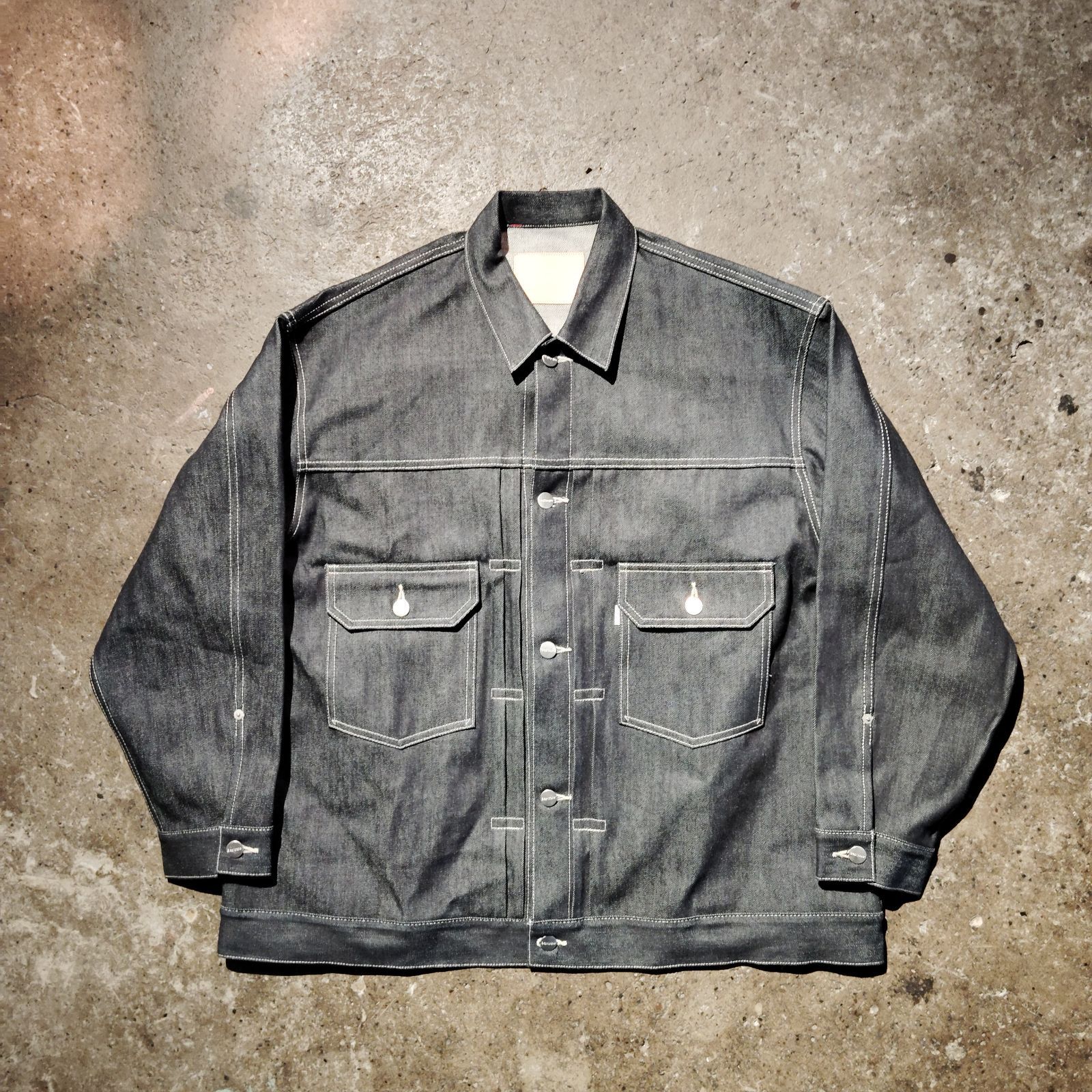 Graphpaper 25ss Selvage Denim Jacket 1 Blue グラフペーパー 2025ss 