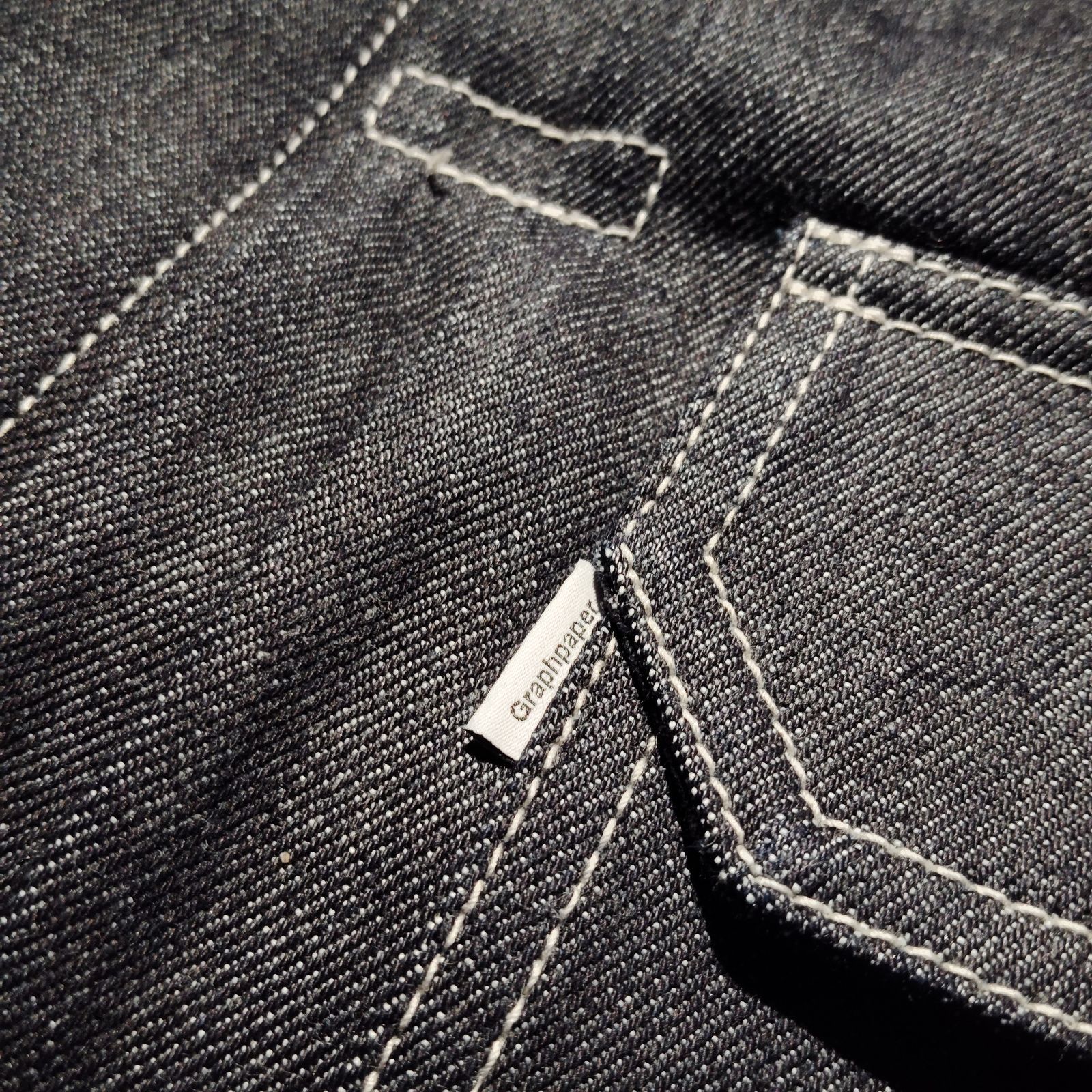 Graphpaper 25ss Selvage Denim Jacket 1 Blue グラフペーパー 2025ss
