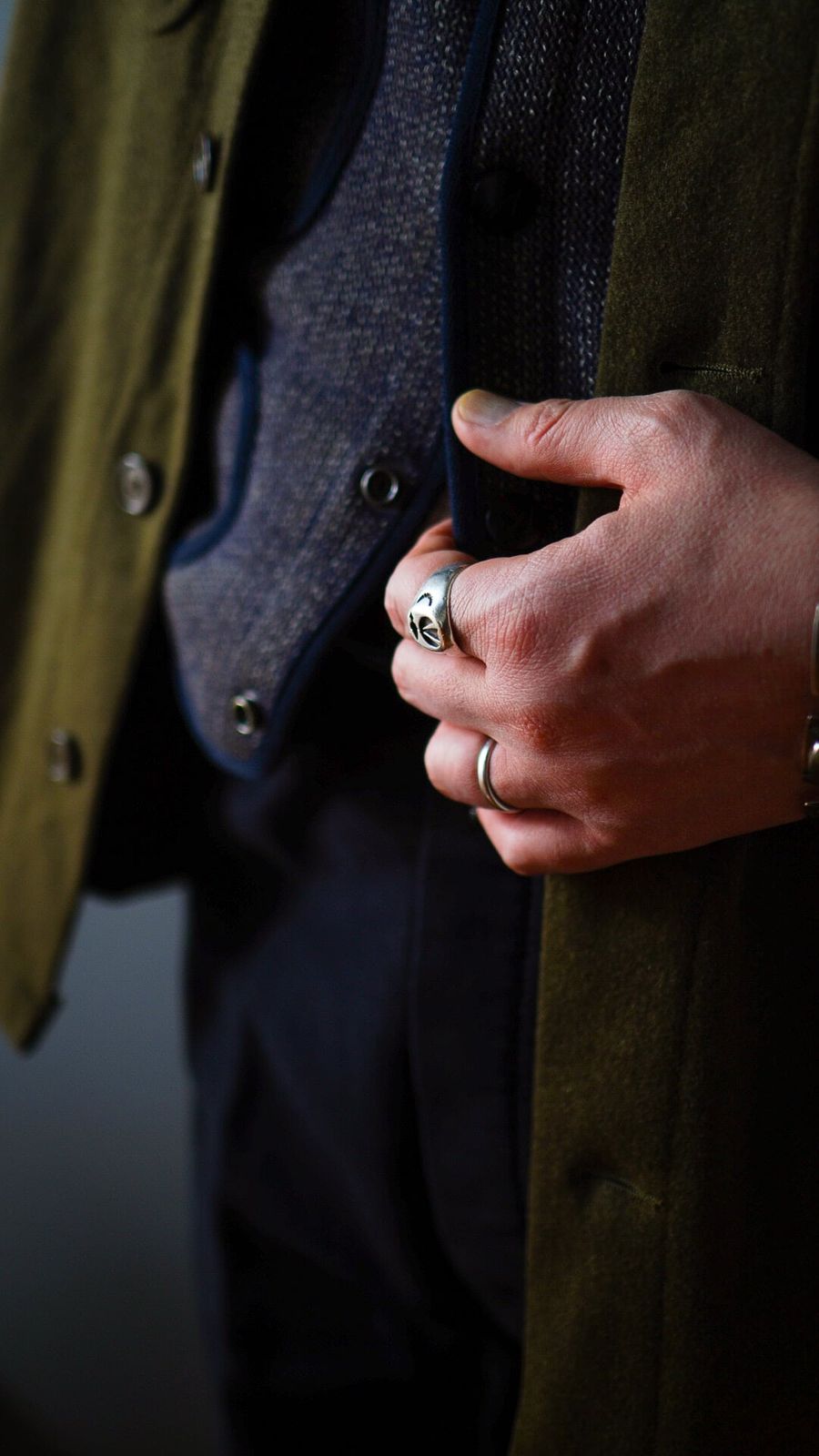 1940-1960s】ナバホ サンダーバード リング 《ネイティブアメリカン