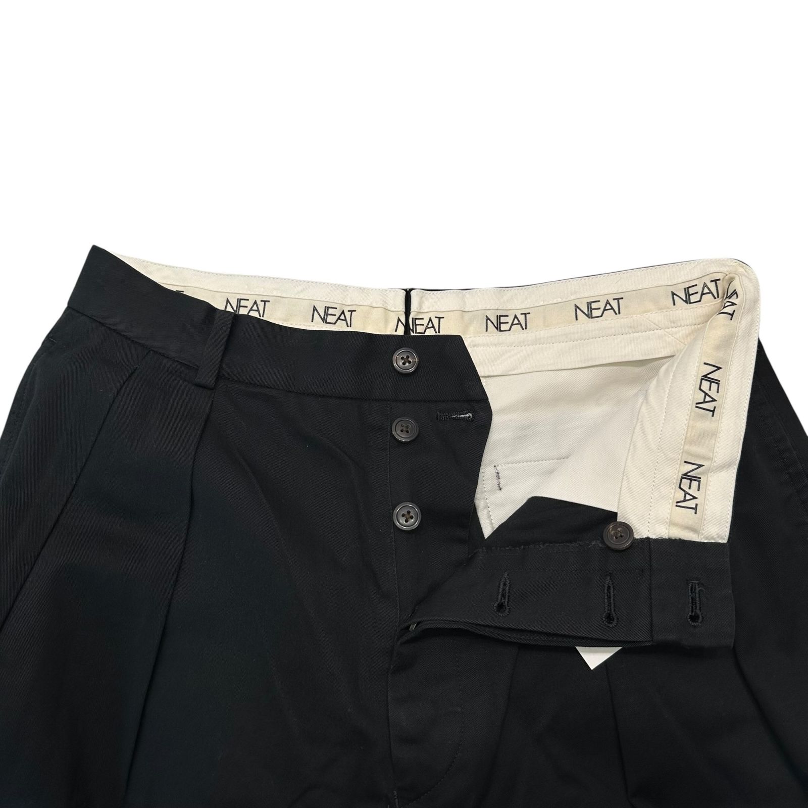 NEAT(ニート) Chino チノ トラウザー パンツ 23-01NC 44 ブラック