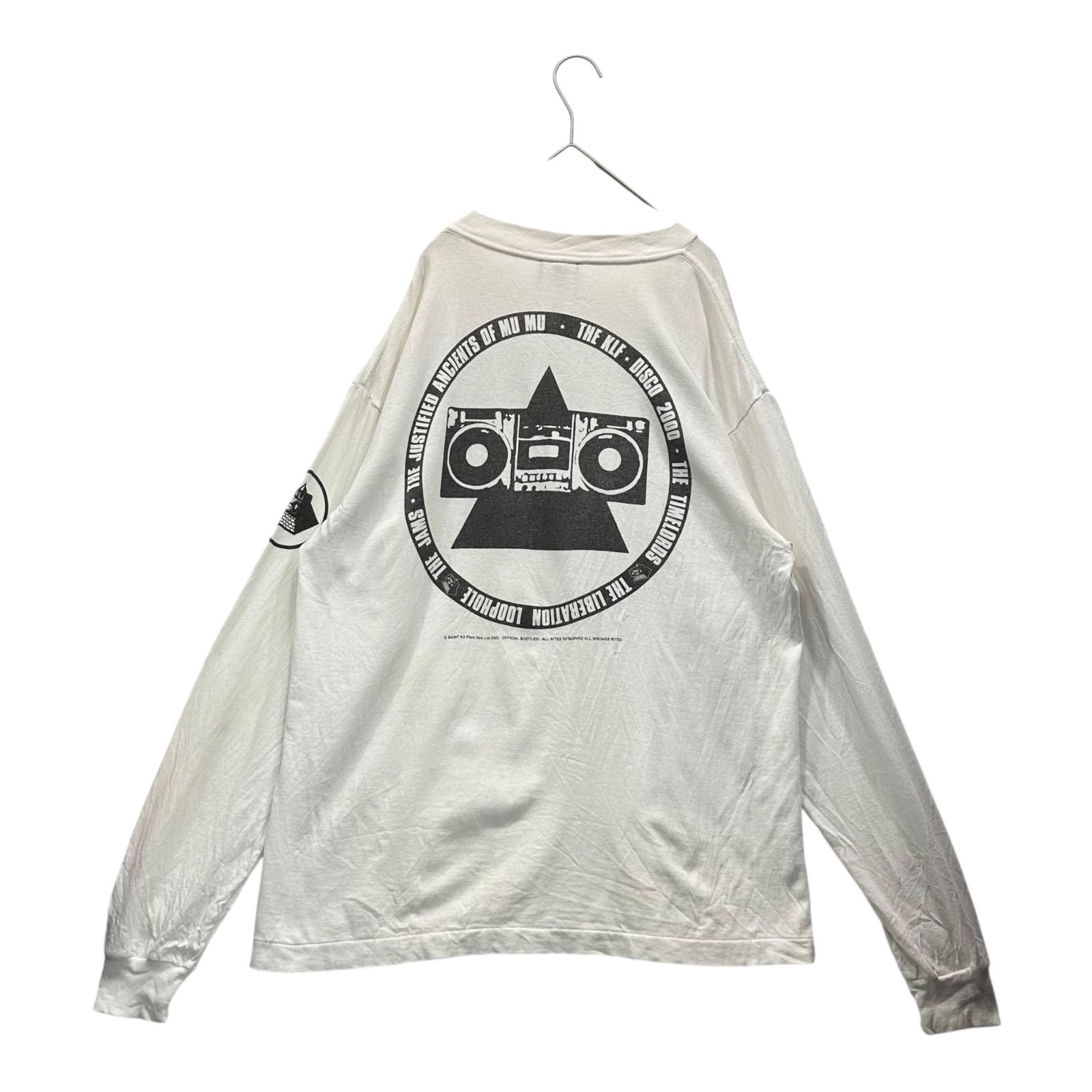 SAINT MICHAEL(セントマイケル) 25AW KLF LS TEE ヴィンテージ 汚れ 