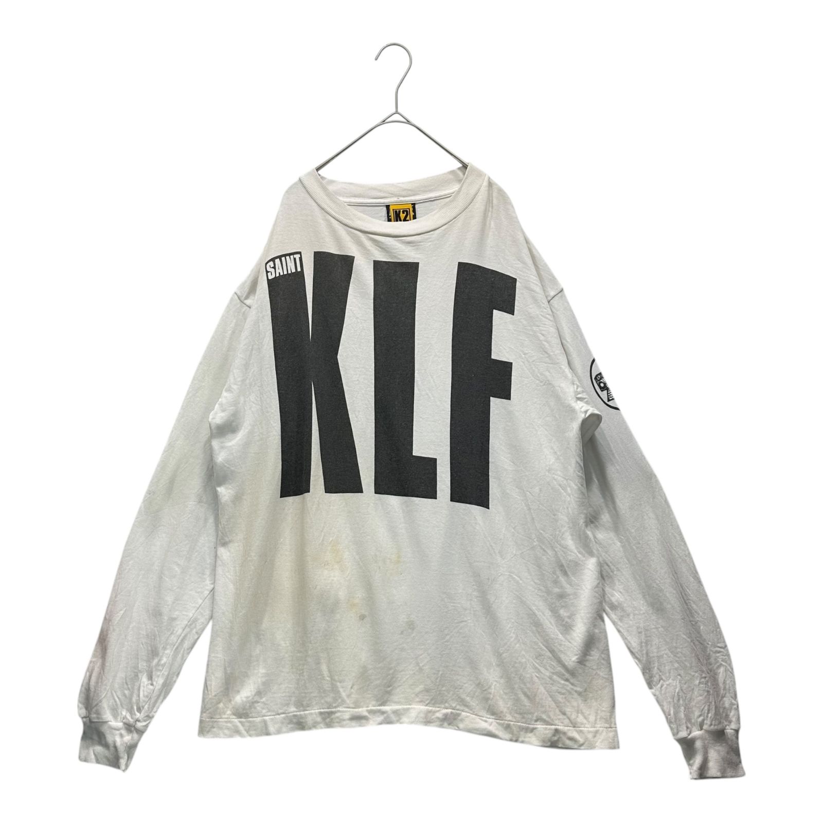 SAINT MICHAEL(セントマイケル) 25AW KLF LS TEE ヴィンテージ 汚れ 
