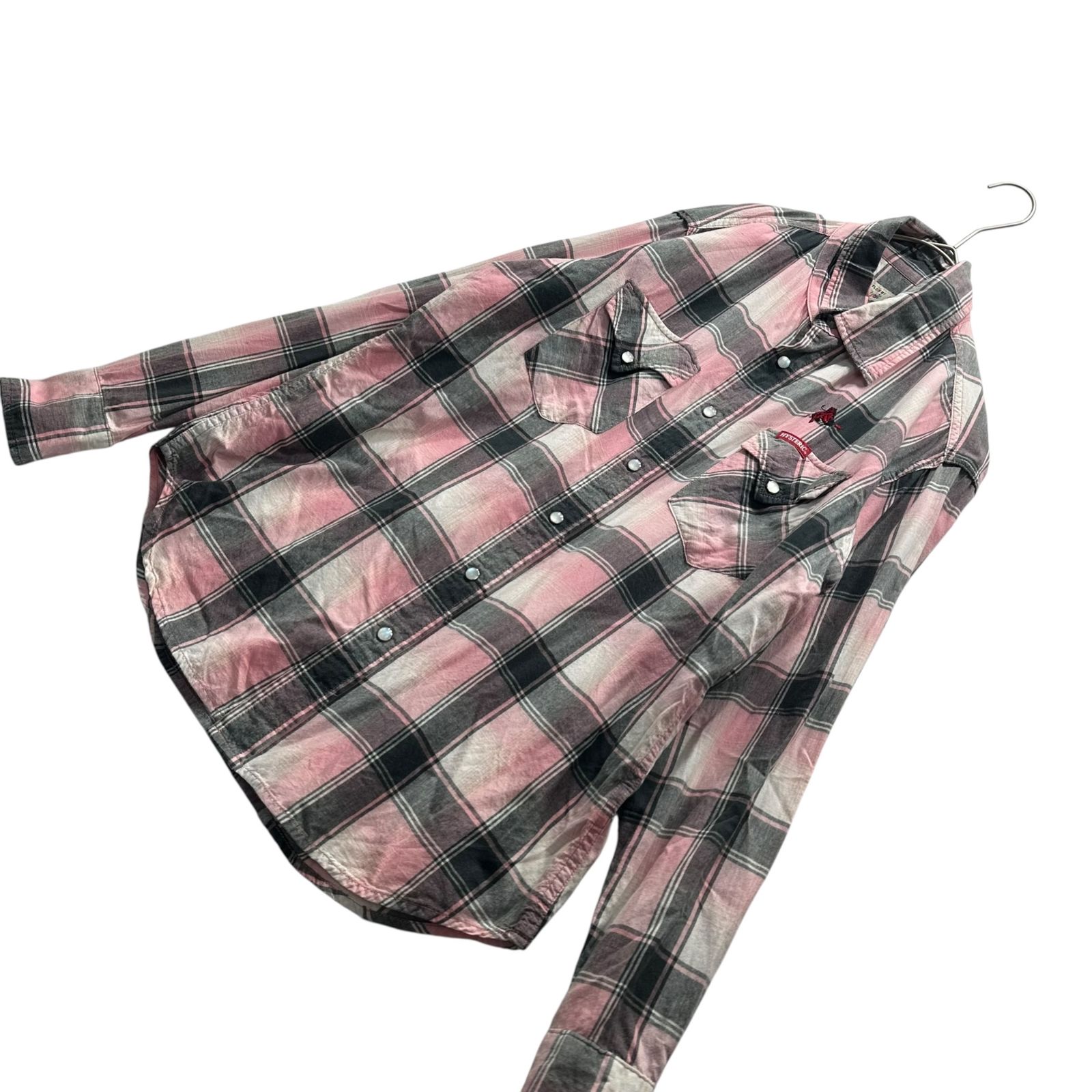 HYSTERIC GLAMOUR(ヒステリックグラマー) Devil Embroidered Check 