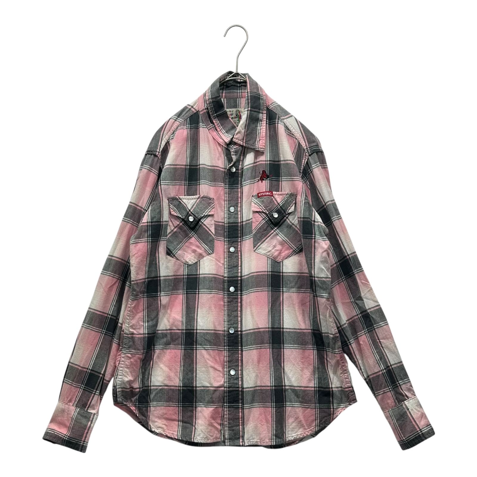 HYSTERIC GLAMOUR(ヒステリックグラマー) Devil Embroidered Check