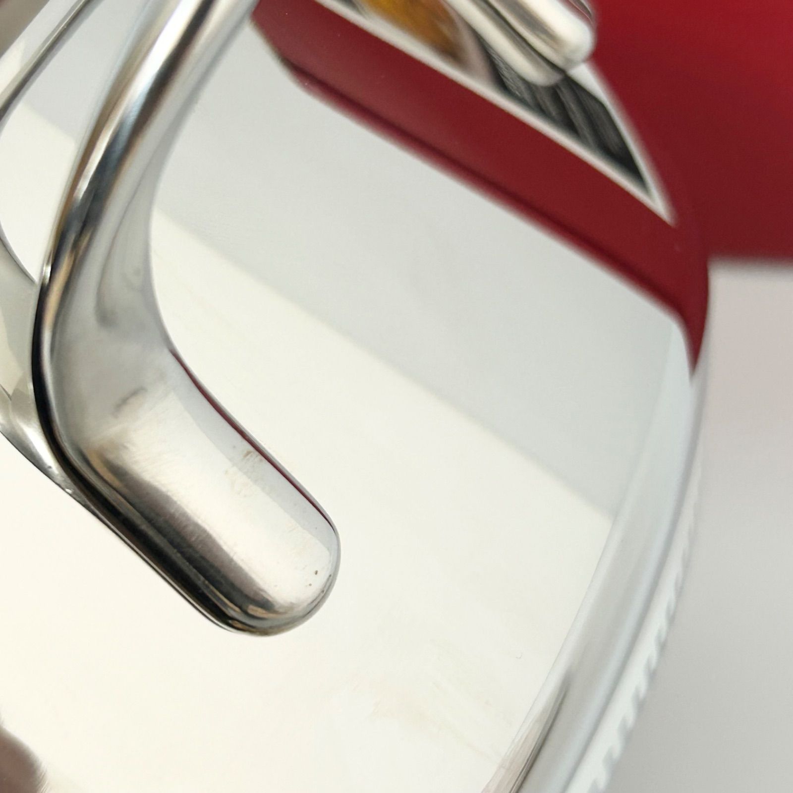 未使用 Lagostina ラゴスティーナ リゾット鍋 24cm 木目フタ 両手鍋