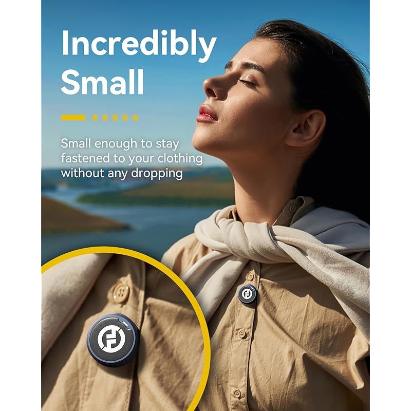 Hollyland「2024新機」Lark M2 camera-ワイヤレスマイク-ピンマイク