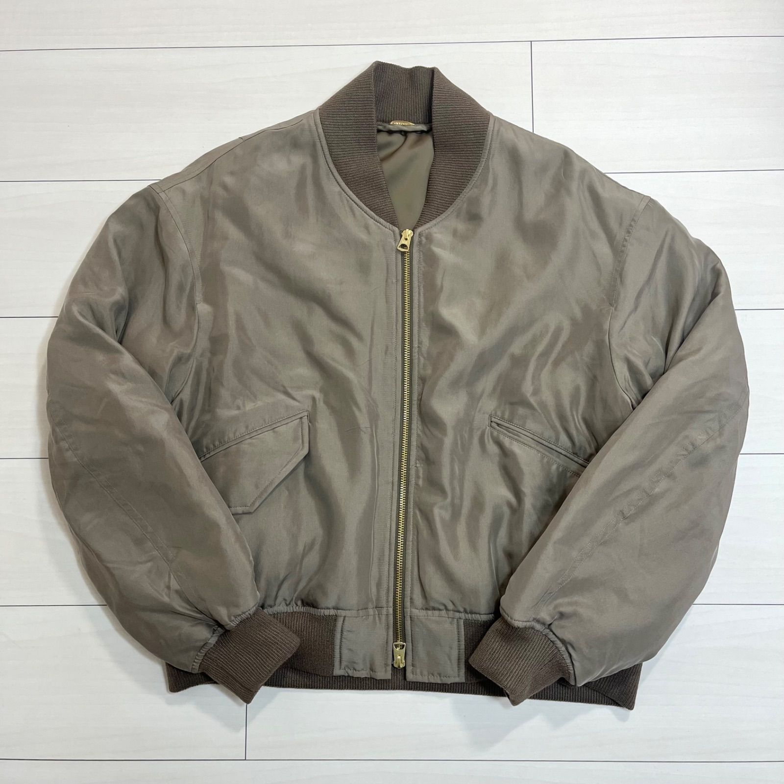 美品 Deuxieme Classe BIO SILK MA1 シルク MA-1 - メルカリ