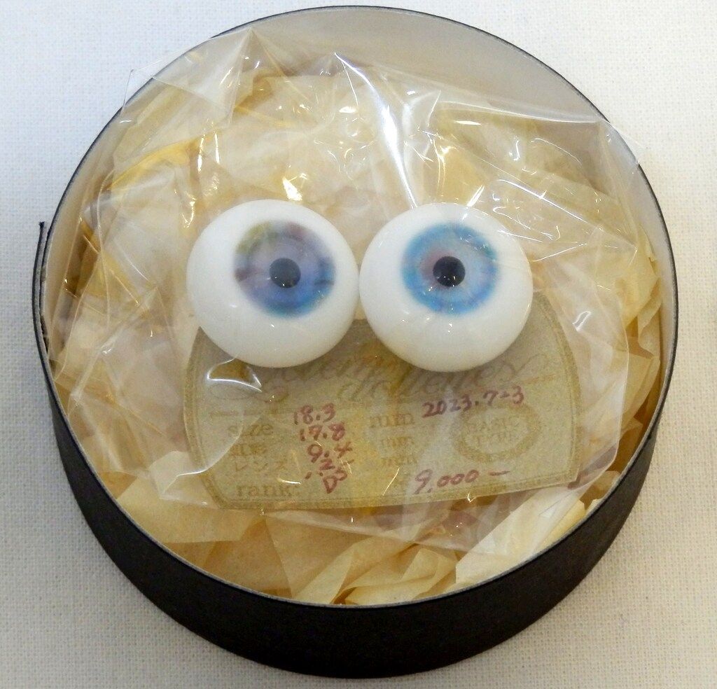 GOLEM グラスアイ 約18mm 青緑系 - メルカリ