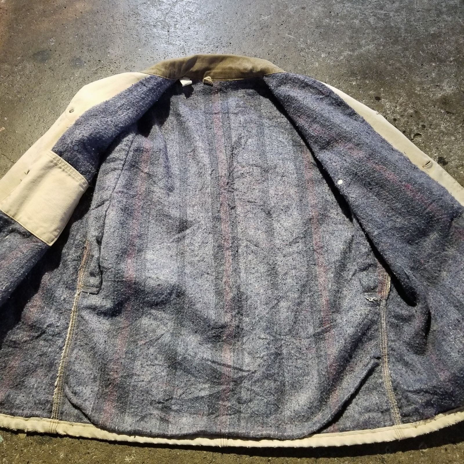 carhartt 70s ミシガンチョアコート 46 プリントタグ カーハート