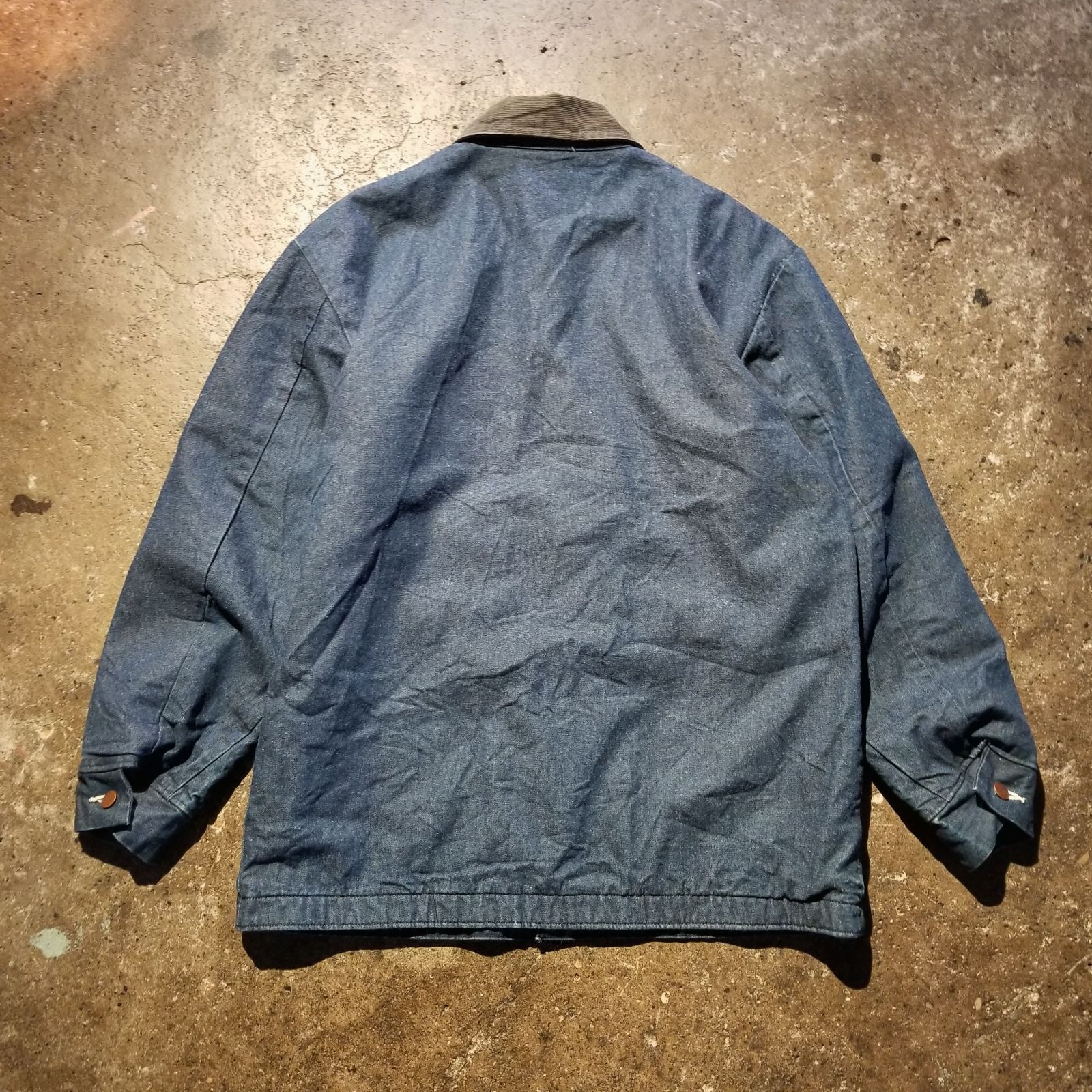 BIG BEN 80s デニムカバーオール ジャケット 裏地ブランケット 40 USA