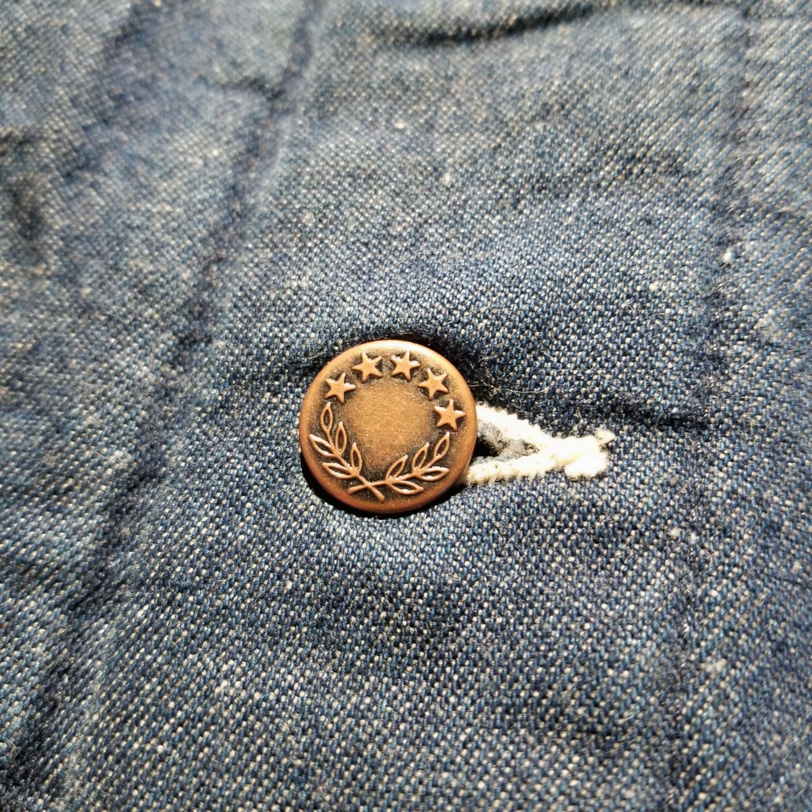 BIG BEN 80s デニムカバーオール ジャケット 裏地ブランケット 40 USA