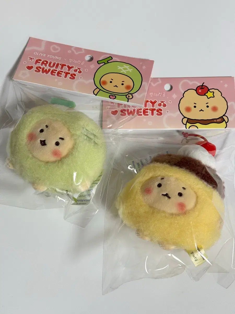 OLIVE YOUNG オリーブヤング 壊れたクマ プリン ぬいぐるみ