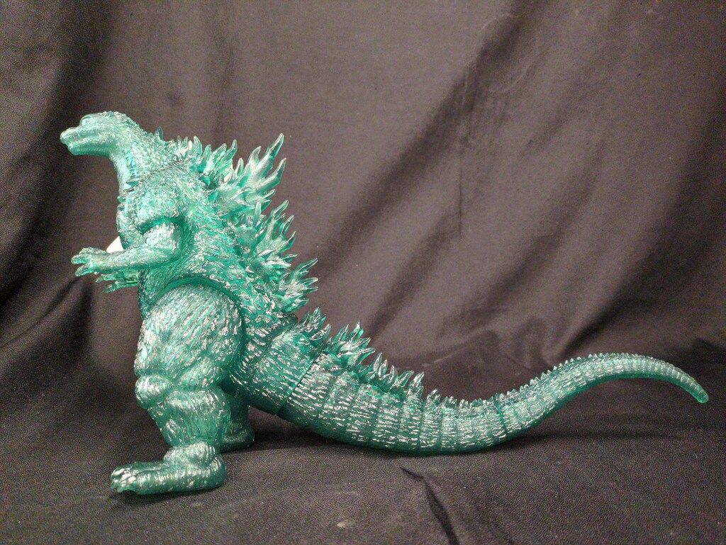 ムービーモンスターシリーズ　HMV限定　ゴジラ2004 ソフビ　タグ付き バンダイ ムービーモンスターシリーズ ゴジラ2004 HMV限定 - メルカリ