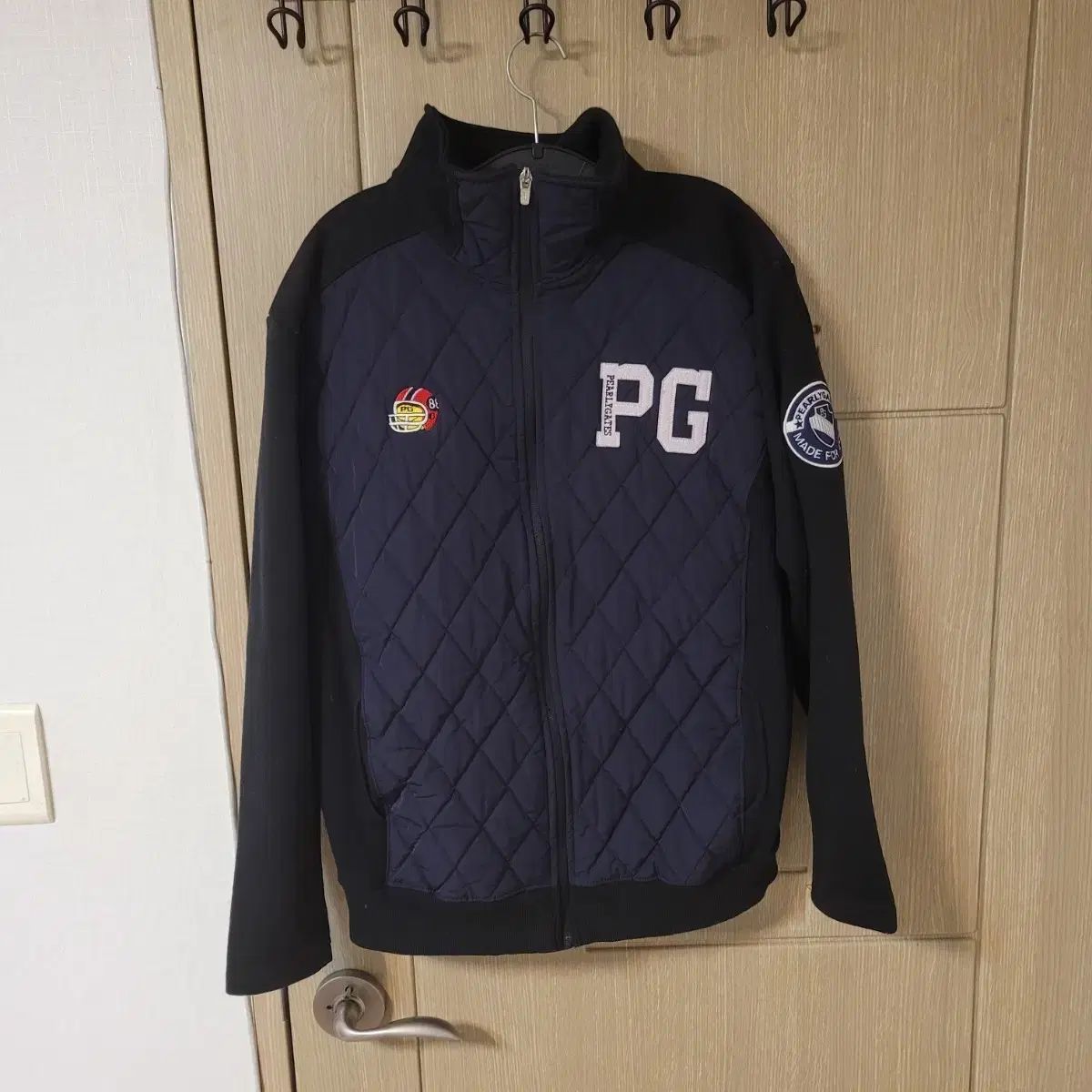 パーリーゲイツ キルティング アウター ネイビー (レディース 105