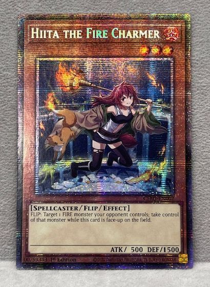 遊戯王 英語 北米版 火霊使いヒータ スターライトレア 1st クロニクル