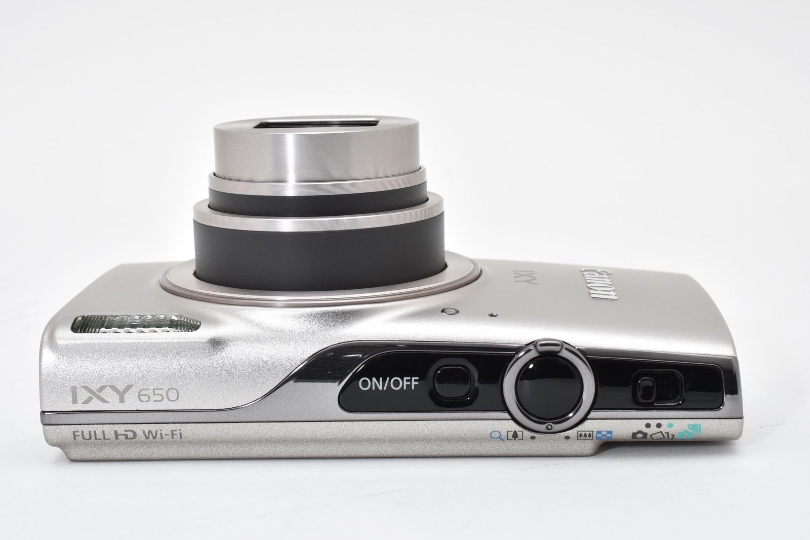 キヤノン CANON IXY650 コンパクトデジタルカメラ シルバー - メルカリ