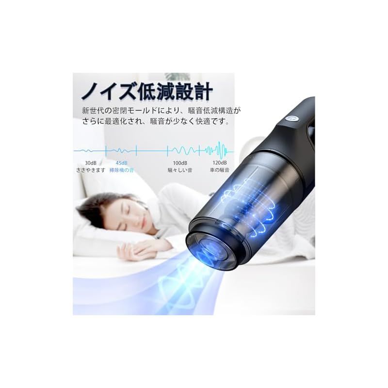 掃除機 コードレス Fochai【18000pa 強力吸引】スティック掃除機 5WAY