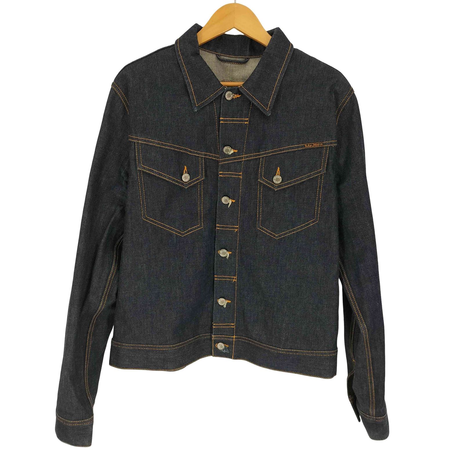 ヌーディージーンズ Nudie Jeans イタリア製 Conny 濃紺 リジット 