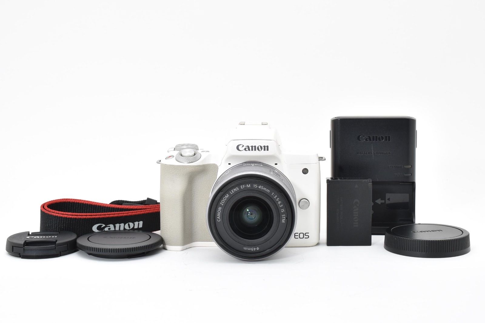 美品】キヤノン CANON EOS KISS M EF-M 15-45mm IS STM - メルカリ