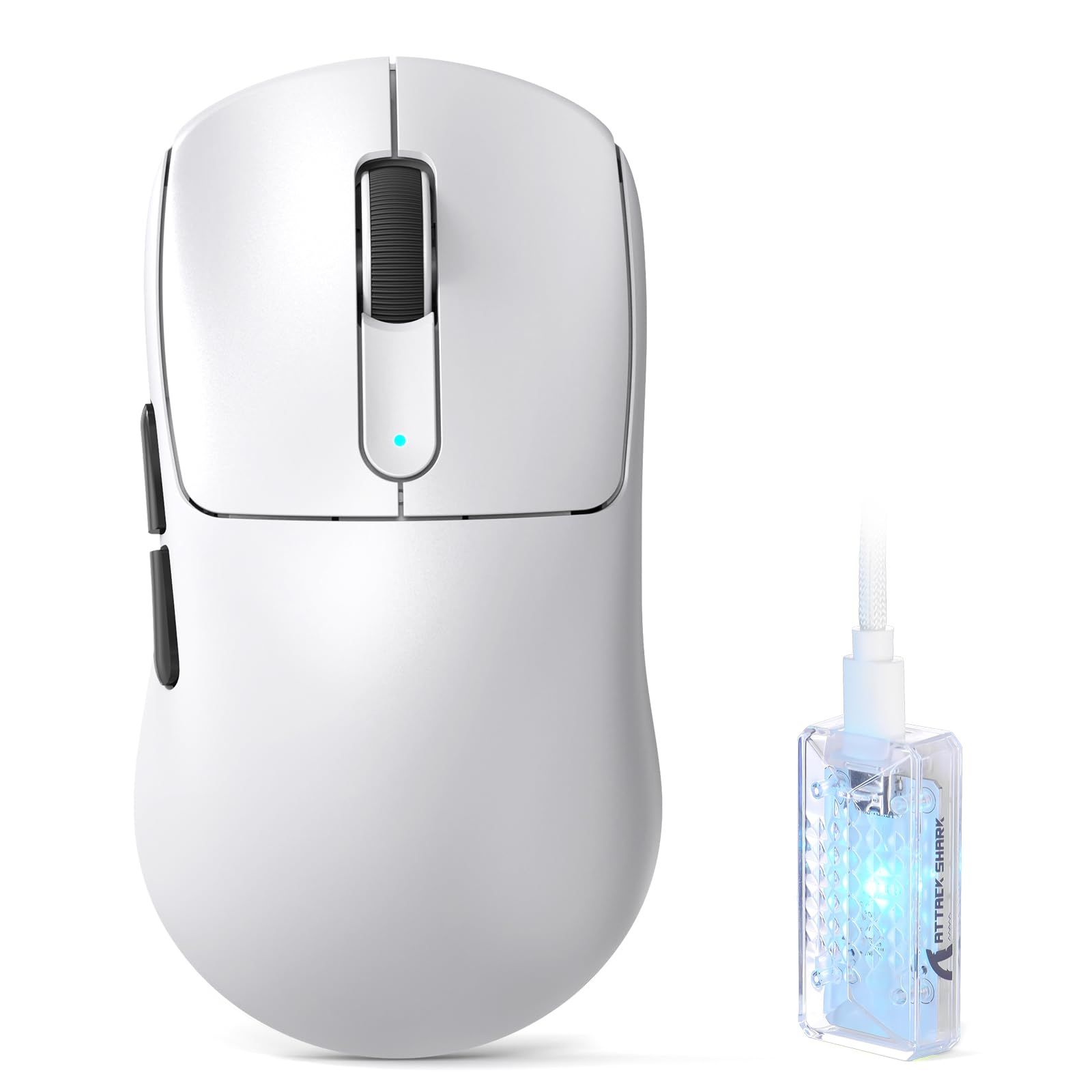 ATTACK SHARK V5 超軽量 ゲーミングマウス 55g DPI42000 高精度