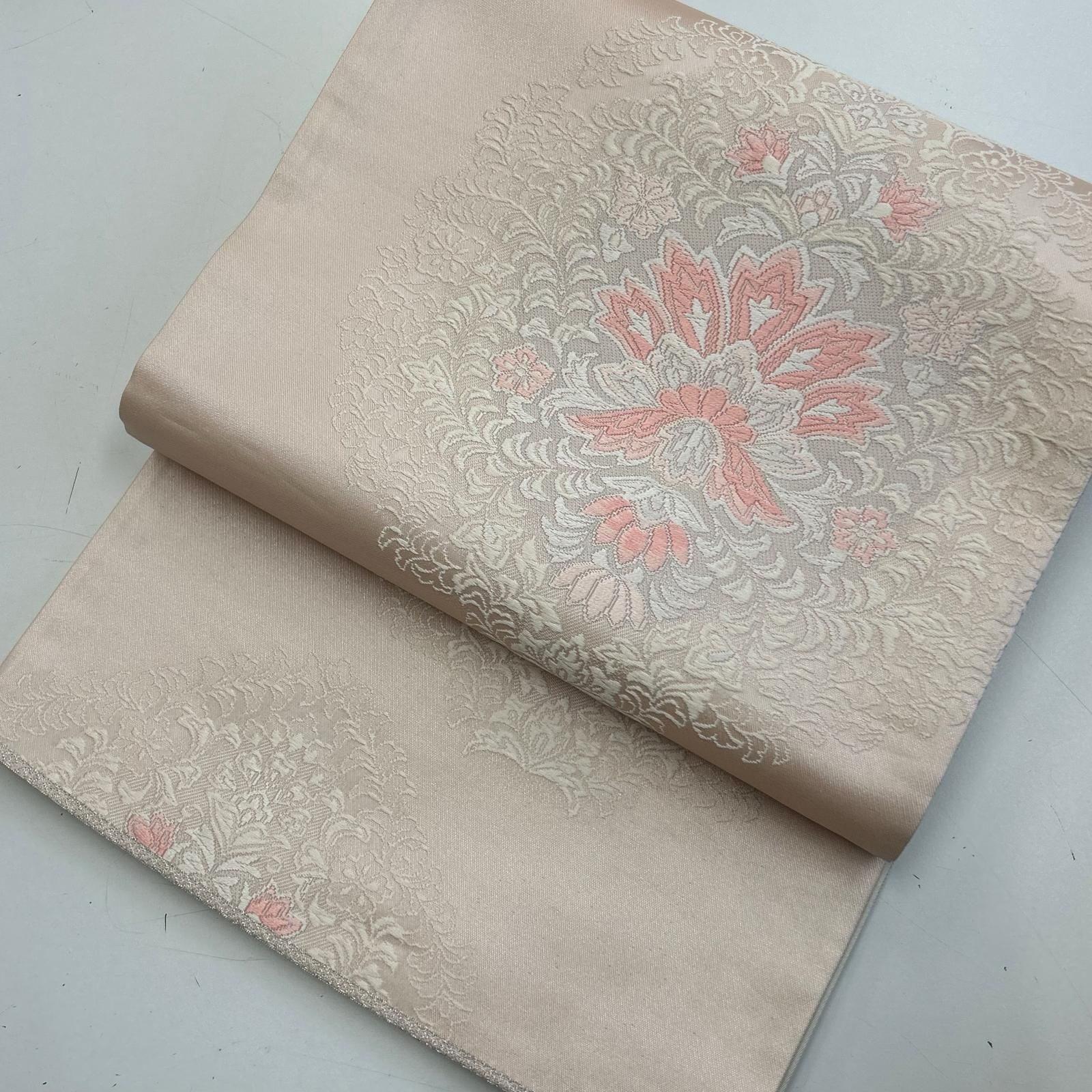 袋帯 正絹 唐織 美しい華文 六通 MA-4196 - メルカリ