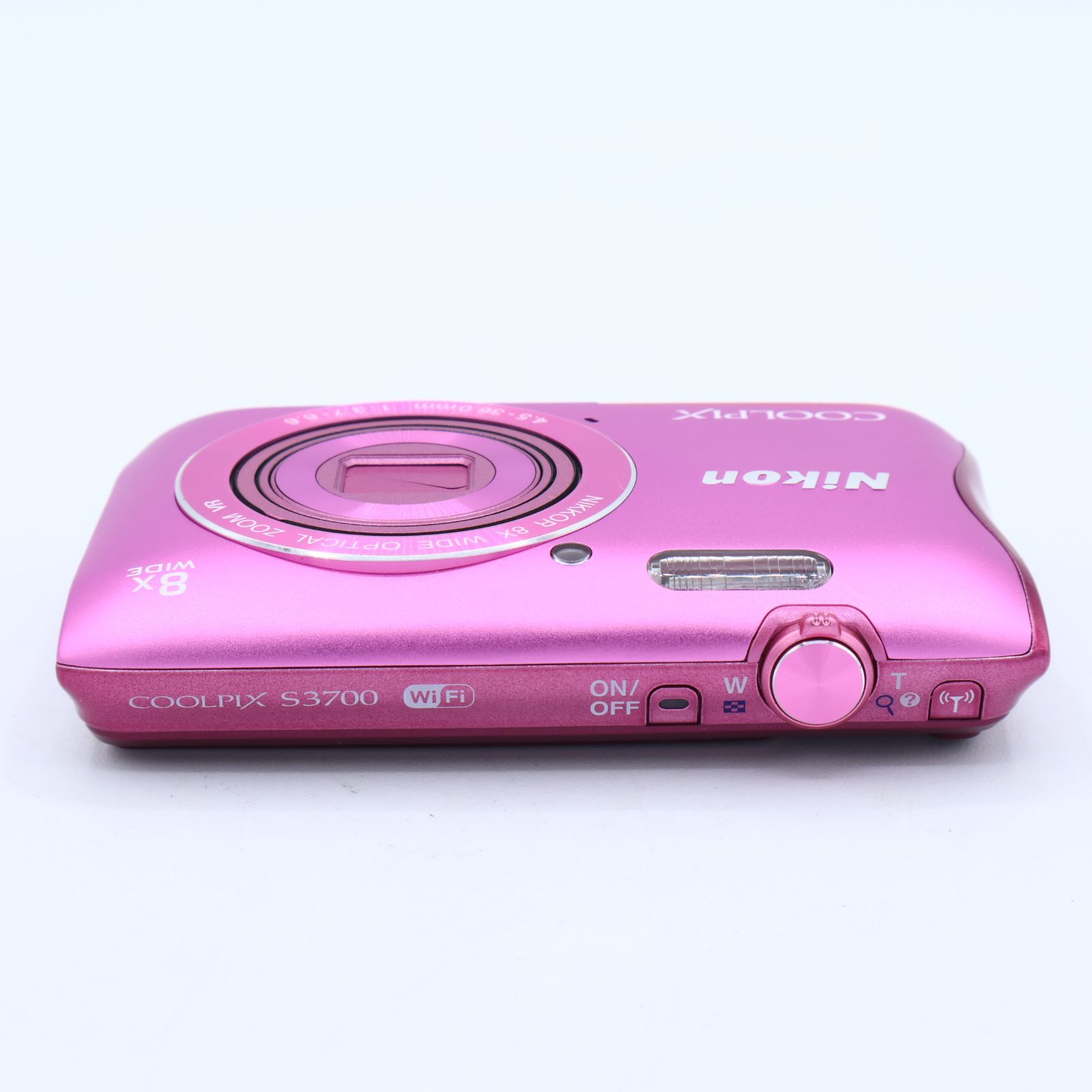 Nikon ニコン デジタルカメラ COOLPIX S3700 ピンク 光学8倍ズーム 