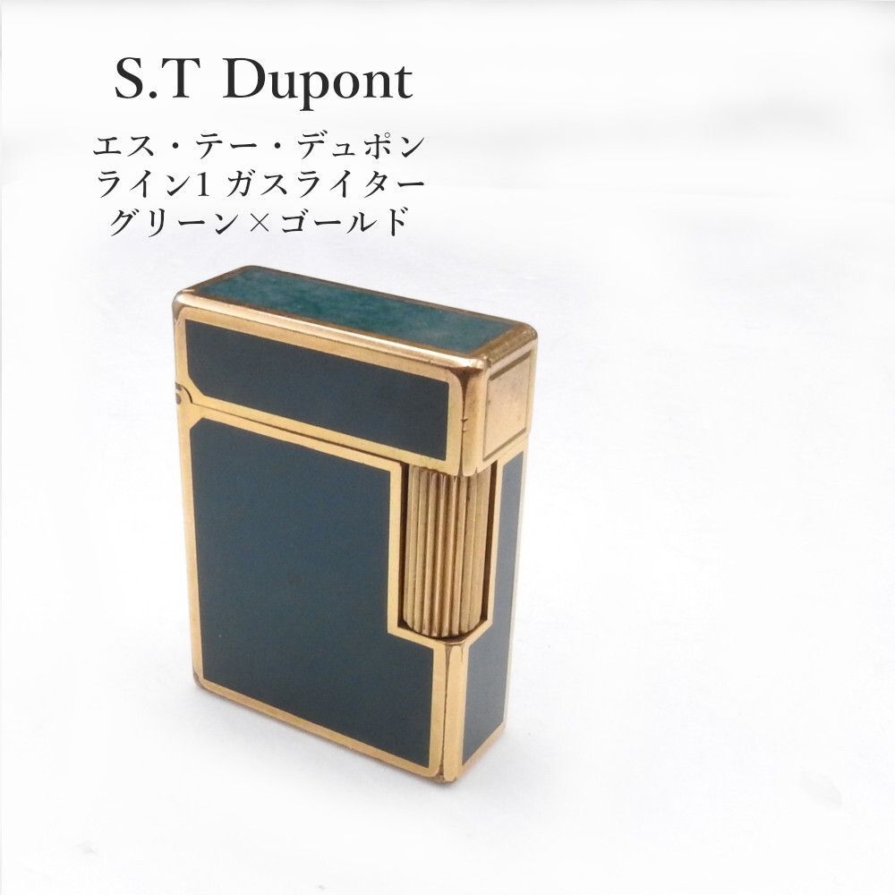 着火未確認】S.T Dupont エス・テー・デュポン ライン1 ガスライター