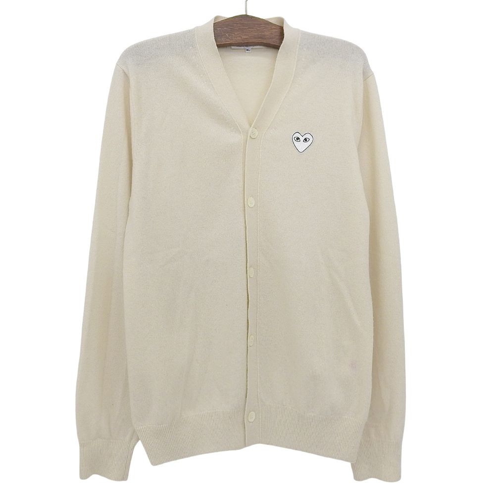 PLAYCOMMEdesGARCONS プレイコムデギャルソン ウール カーディガン