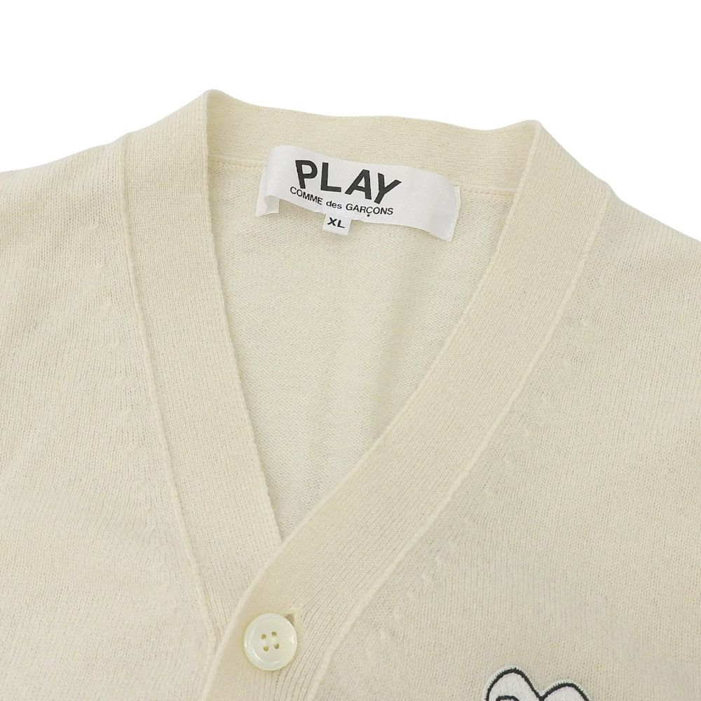 PLAYCOMMEdesGARCONS プレイコムデギャルソン ウール カーディガン