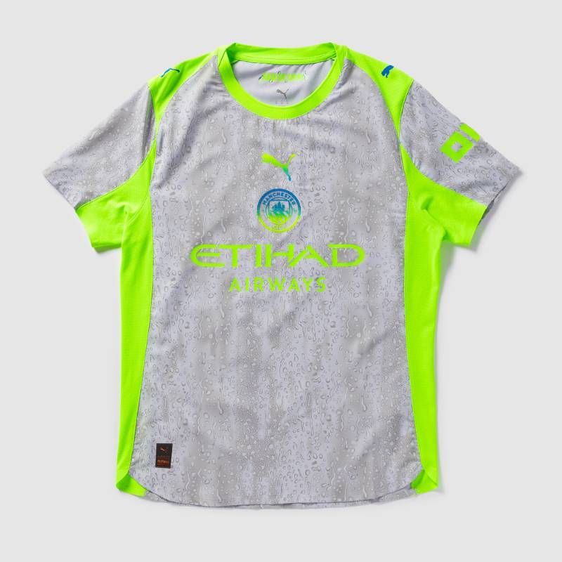 【送料無料・匿名配送】PUMA プーマ マンチェスター・シティ 25/26 アウェイ オーセンティック 選手着用モデル レプリカシャツ レプリカユニフォーム Tシャツ 半袖 黒（プーマブラック）新品 正規品 並行輸入 日本未発売
