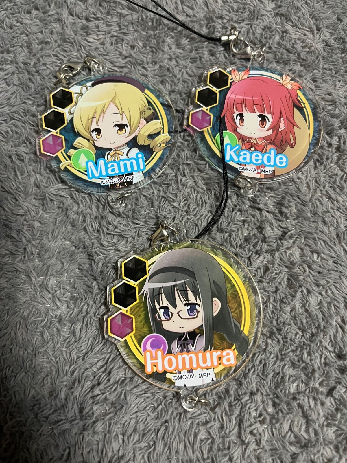 マギアレコード アクリルストラップ 3種セット - メルカリ