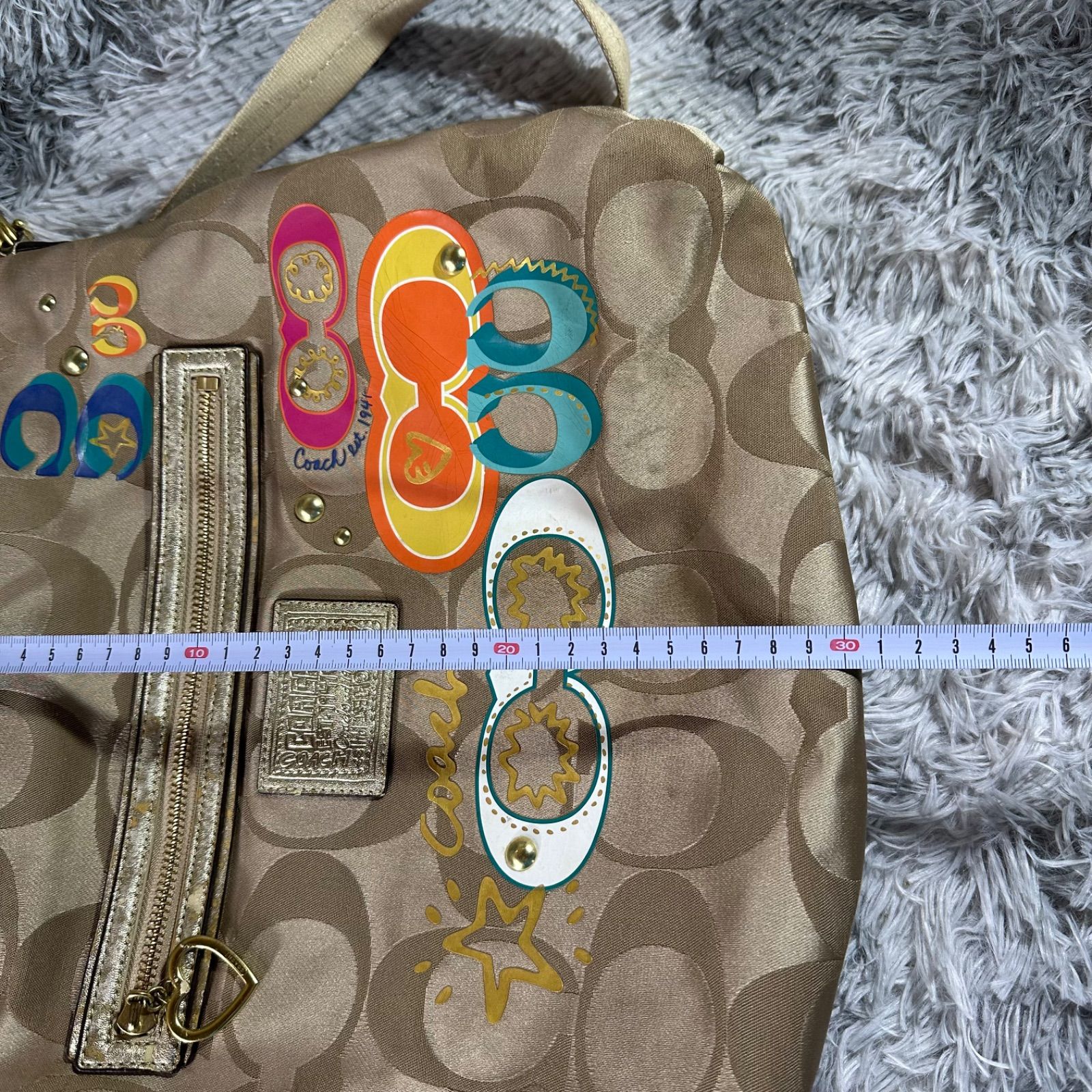 COACH コーチ 2WAY シグネチャー ショルダーバッグ セミショルダー 