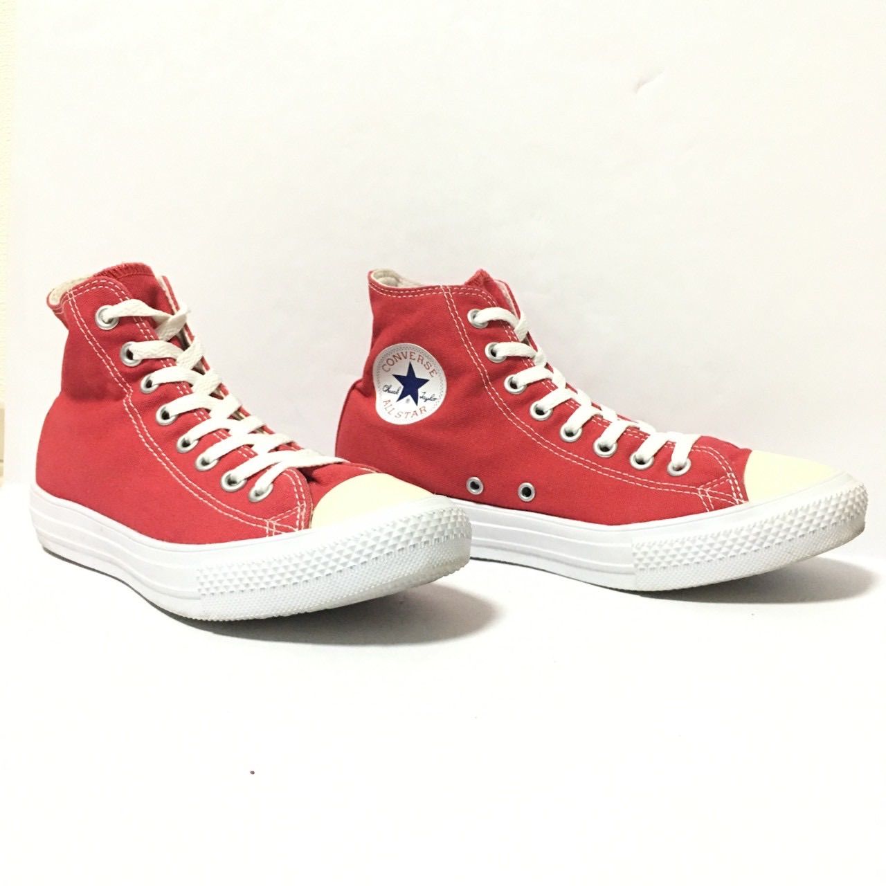 永遠の定番！赤コンバース◎【CONVERSE】ハイカット スニーカー 