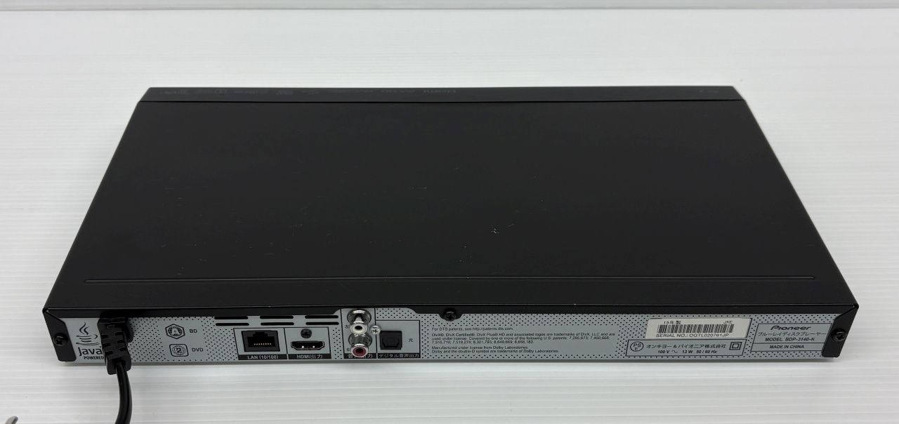送料無料 パイオニア ブルーレイディスクプレーヤー BDP-3140-K囗T巛